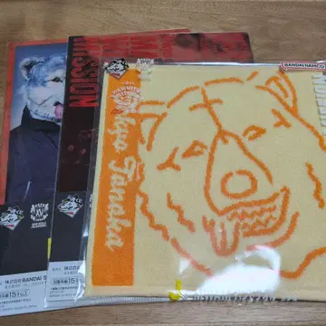 제일복권 맨위즈 Tokyo Tanaka 3종 세트 클리어 파일 타월