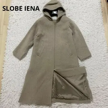 SLOBE IENA 이에나 후드 m 롱 코트