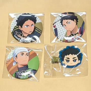 하이큐 하이드리 캔뱃지 가챠 앞머리 클립 아카아시 케이지 백택 유다이