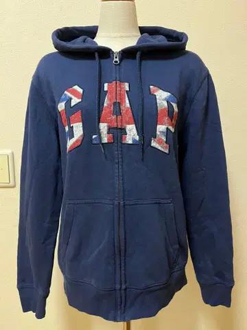 GAP 네이비 집업 후드티