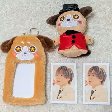 사카타 wedding 폴라로이드 트레이딩 카드 케이스 켄짱 봉제 인형