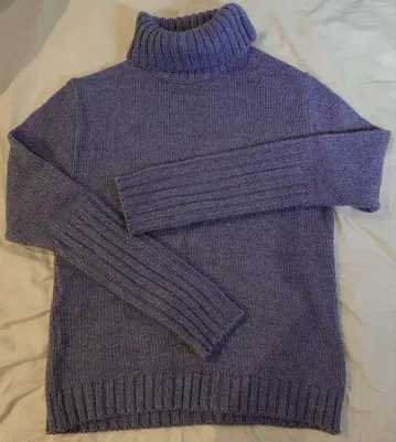 MAX&Co. 그레이 터틀넥 니트