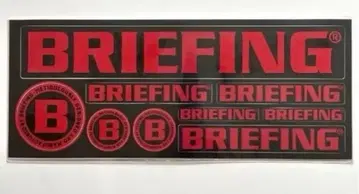 BRIEFING 스티커