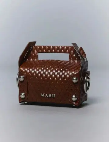 masu 에무에스유 케이크 백 cake bag 브라운