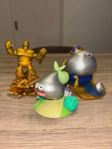 드래곤 퀘스트 입체 몬스터 도감 피규어 3종 세트