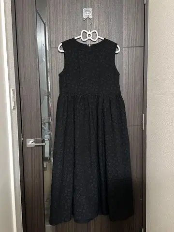 merry jenny 꽃 자카드 점퍼 원피스