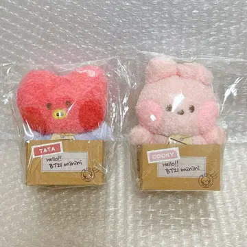 BT21 minini 난자타운 폭신폭신 봉제인형 TATA COOKY