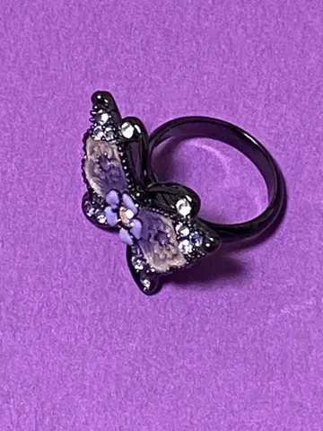 ANNA SUI 나비 반지 프리 사이즈