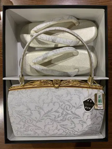 아이보리 일본 의류용 백과 조리 세트