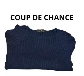 새상품 미사용 [ COUP DE CHANCE ] 니트 셋업 네이비 34