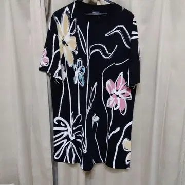 Desigual 꽃무늬 튜닉 원피스 XL