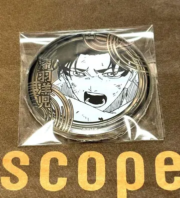 우루시바 요지 카구라바치 실버 캔뱃지 캔뱃지