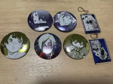 블루 록 전람회 캔뱃지와 아크릴 키링 세트