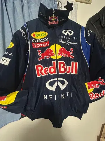 Red Bull 레이싱 자켓 네이비