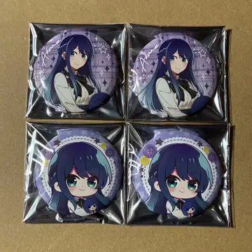 최애의 아이 트레이딩 캔뱃지 봉제 인형ver. 쿠로카와 아카네 아카네