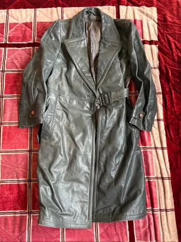 40s~ 독일군 가죽 롱 코트