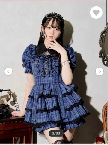 noemie 원피스 파랑 양산형