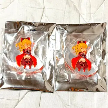 그랑블루 판타지 그라페스 흔들흔들 아크릴 블록 비라 2점