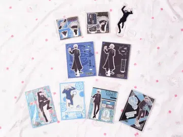 주술회전 고죠 사토루 아크릴 스탠드 9개 세트 묶음 판매