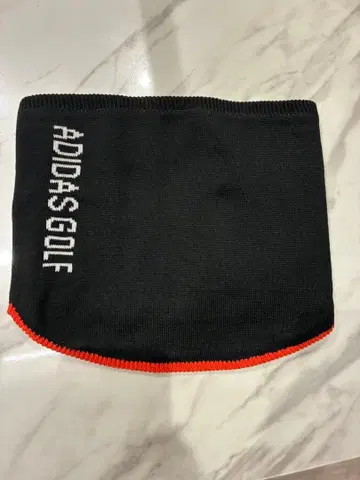 adidas 골프 넥워머 블랙/오렌지 리버서블