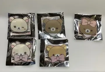 네오 리라 복권 G상 아크릴 배지 5종 세트