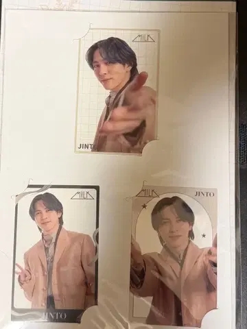 EBiDAN 1번 복권 M!LK 요시다 진토 클리어 카드