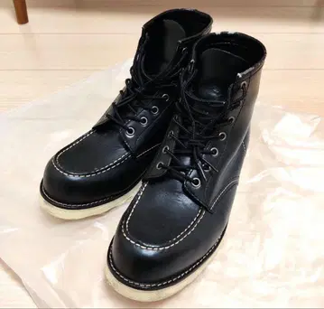 알파 인더스트리즈 부츠 블랙 가죽 블랙