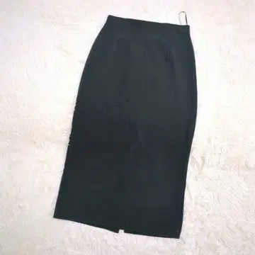 유니클로 맨투맨 스커트(M) 그린 코쿤 심플 원톤