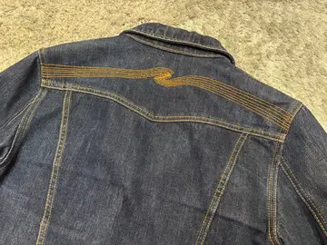 누디진 데님 자켓 다크 네이비