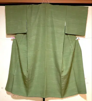 명주 순수 실크 빅 사이즈 그린 무지 sk106