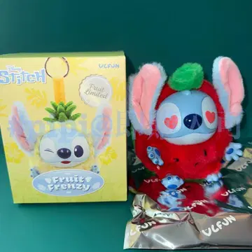 [ 홍콩 ] 스티치 후르츠 피규어 수박 디즈니