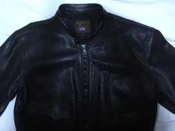 VANSON 싱글 라이더스 자켓 XXL 펀칭 가죽