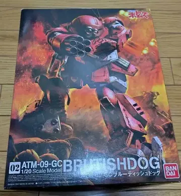 1/20 블루 티슈 도그 미조립