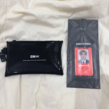 ENHYPEN FC 파우치, 성훈 ID 카드 세트
