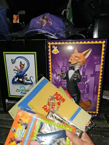 주토피아2 1번 뽑기 A상 라스트원상 닉 피규어 세트