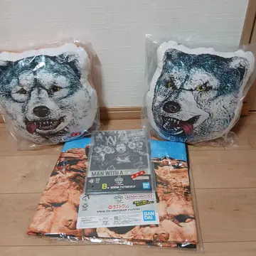 MAN WITH A MISSION 쿠션 라스트 원 b상 c상 f상