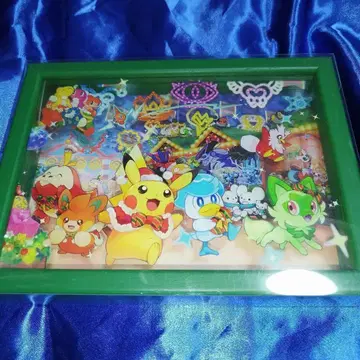 포켓몬 센터 프레임 포함 아크릴 아트 크리스마스 포켓몬 센터