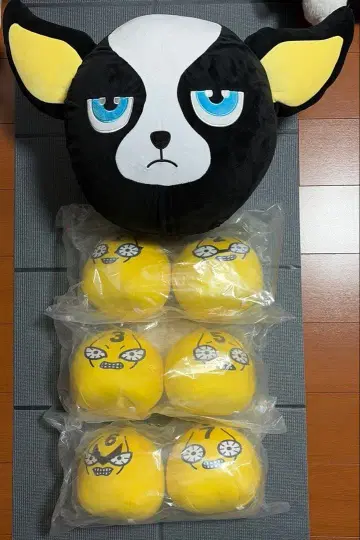 죠죠의 기묘한 모험 제일복권 모찌모찌못찌(S P) 봉제 인형 이기