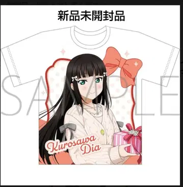 러브 라이브 T셔츠 쿠로사와 다이아 프리 사이즈