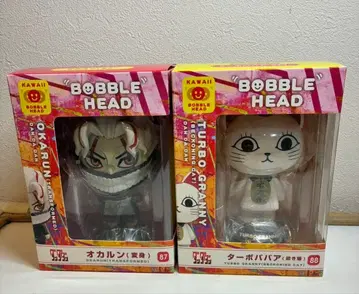 한다다 흔들흔들 헤드 피규어 터보바바아 오카룬 2개 세트