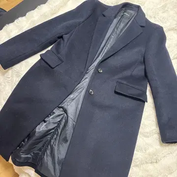 그린 레이블 릴랙싱 체스터 코트 M 네이비