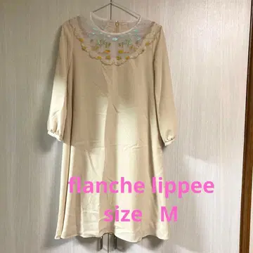 프랑슈리페 원피스 M 내추럴 모리걸