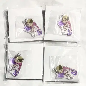 하이큐 우시지마 와카토시 하이큐전 흔들흔들 아크릴 스탠드 4점 묶음 판매