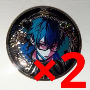 도쿄 디반카 동디바 MD1 특전 메탈 캔뱃지 키리사키 지로 2개 세트