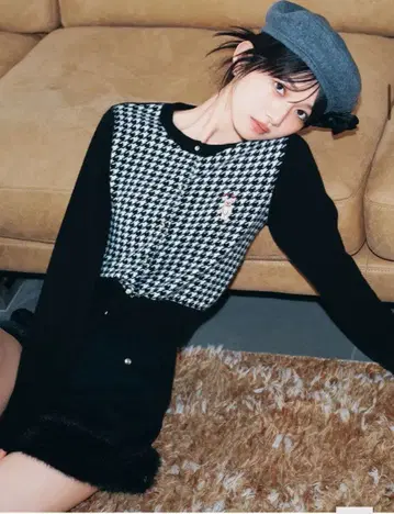 릴리브라운 릴리 베어 컴팩트 니트 가디건