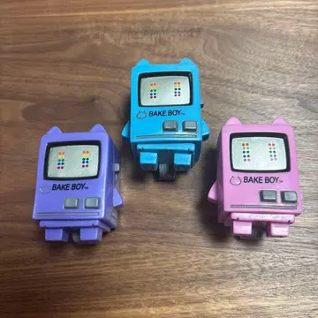 BAKE BOY 캡슐 토이 3종 세트