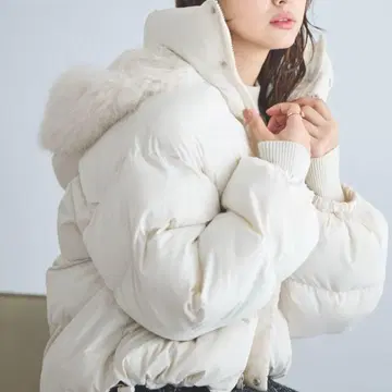 퍼 후드 탈부착 / 패딩 자켓