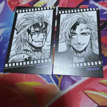 종말의 발키리 26권 특전 필름풍 콜렉터블 카드 하데스 2장