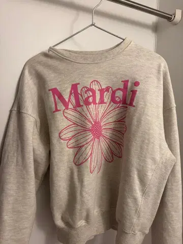 Mardi 꽃무늬 맨투맨