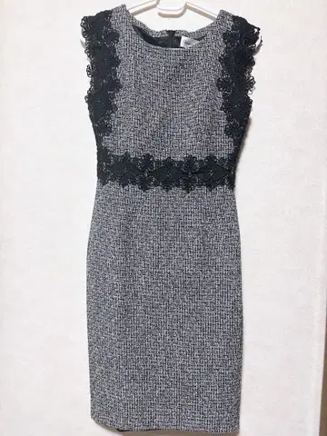 Vanessa Heart 그레이 계열 타이트 드레스 M